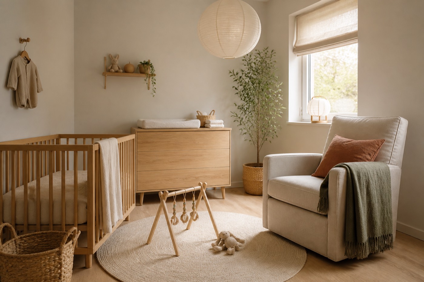 De babykamer inrichten voor de komst