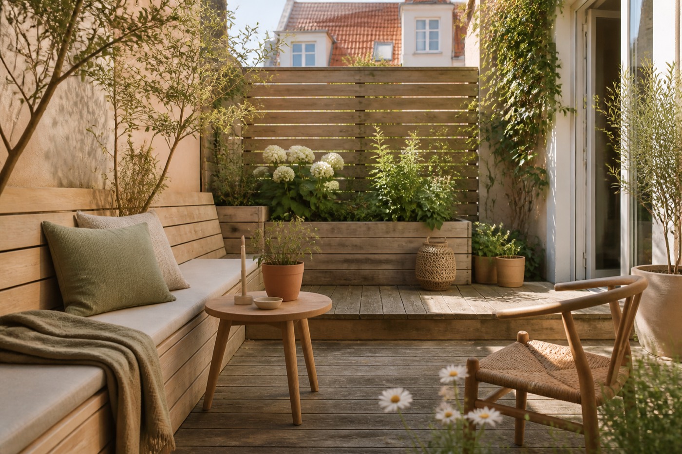 Zo maak je een kleine tuin gezellig