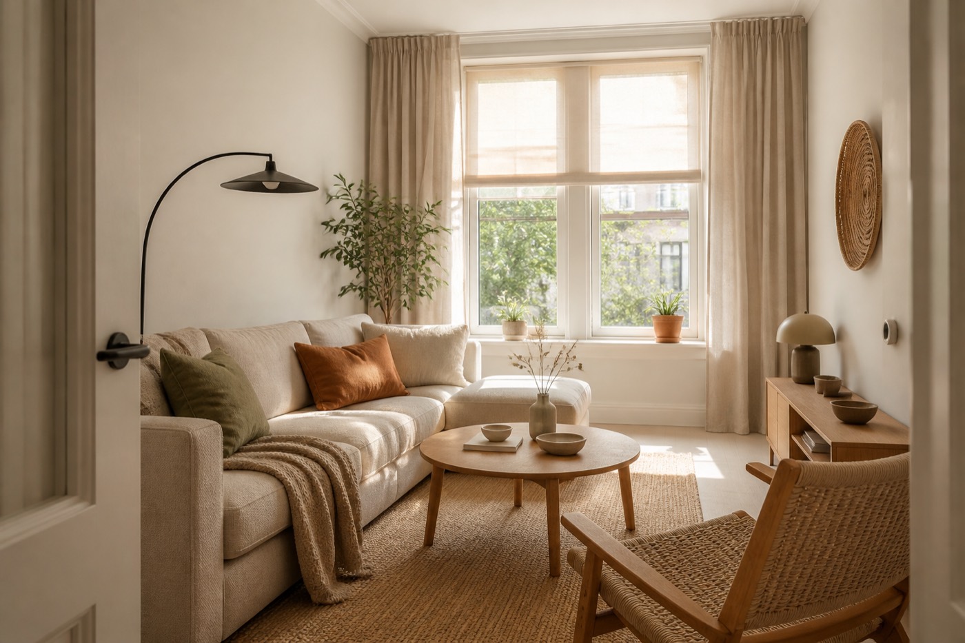 Een gezellige kleine woonkamer creëren