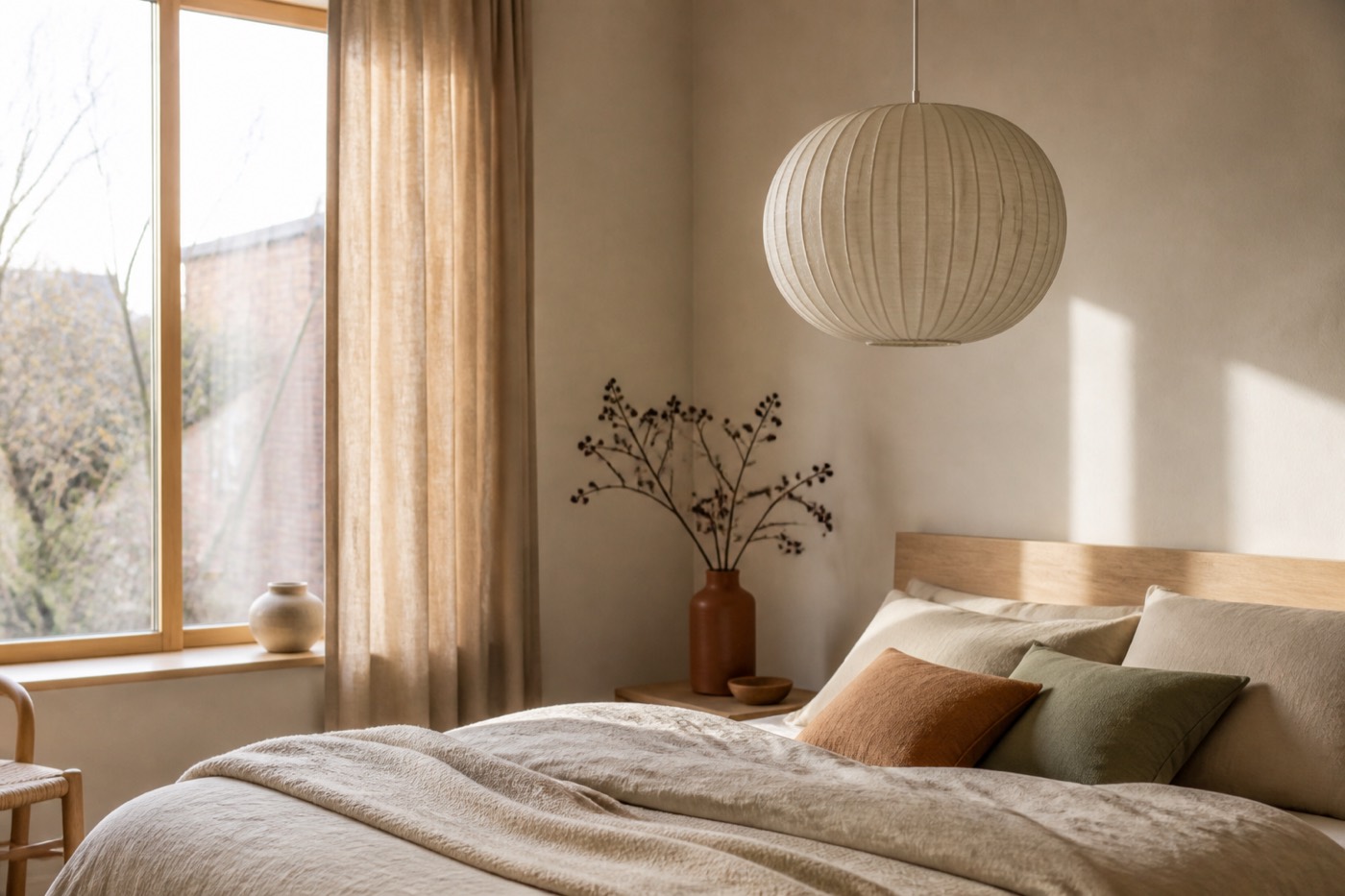 De juiste hanglamp voor boven het bed