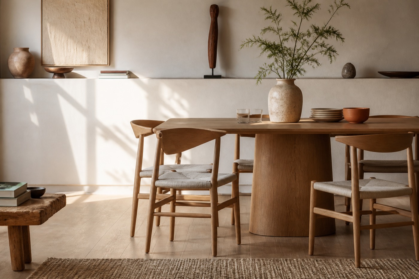 De ideale hoogte van een eettafel