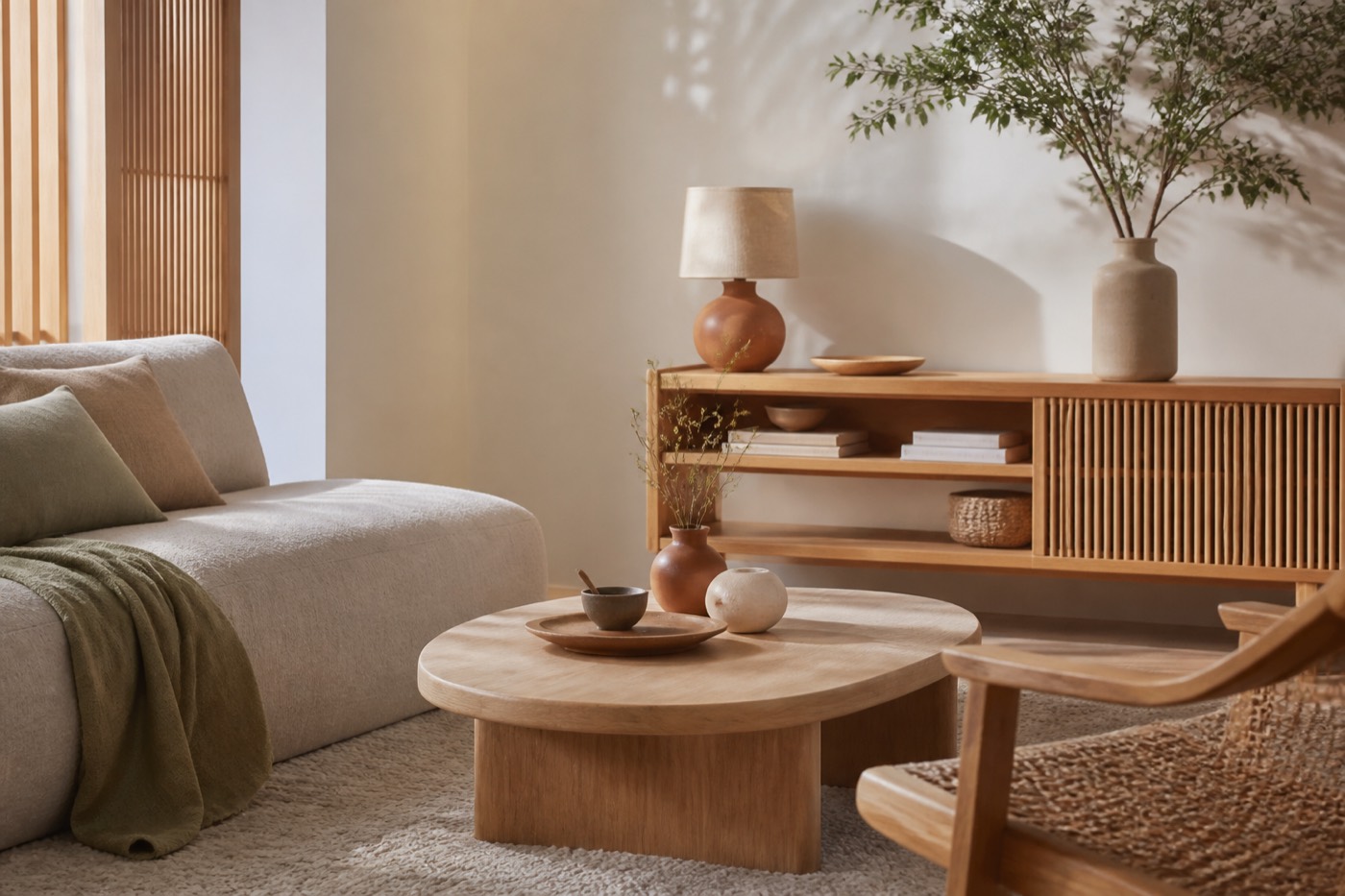Japandi woonaccessoires voor rust en warmte