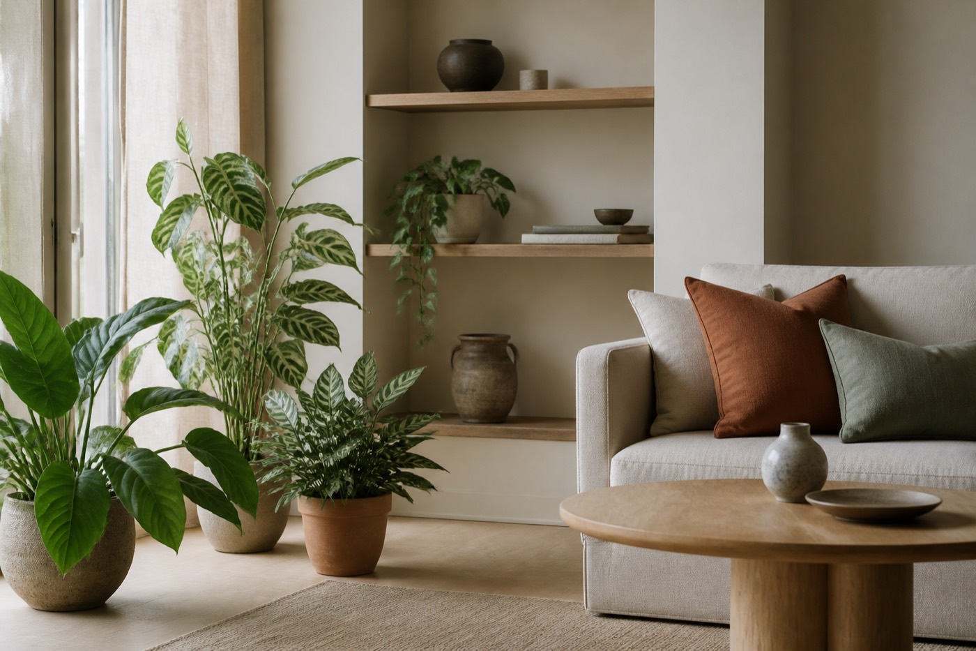 Kamerplanten voor een plek in de schaduw