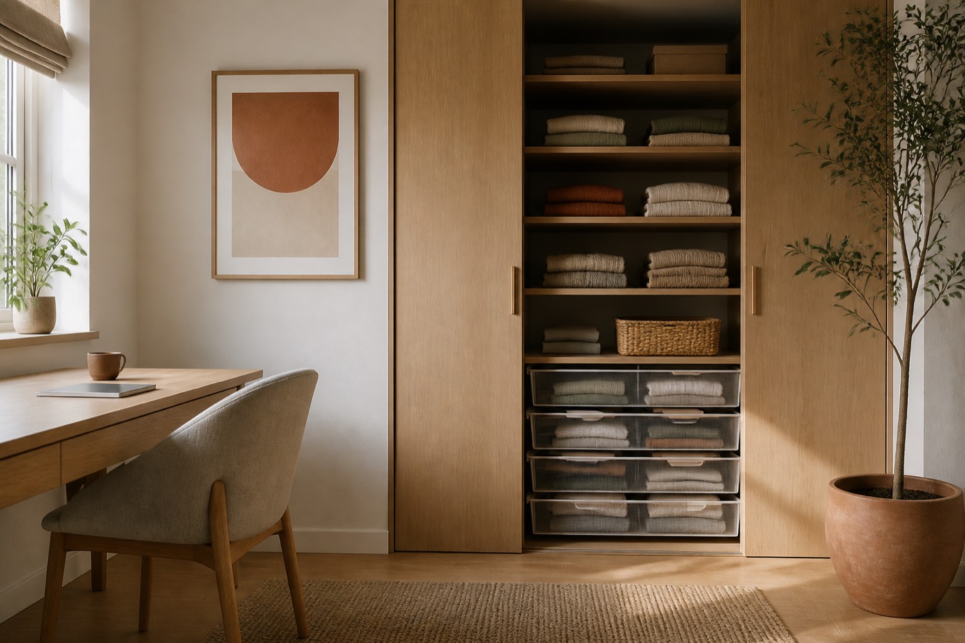 Kleding compact opbergen