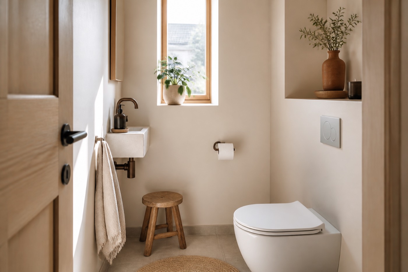 Inspiratie voor een klein toilet