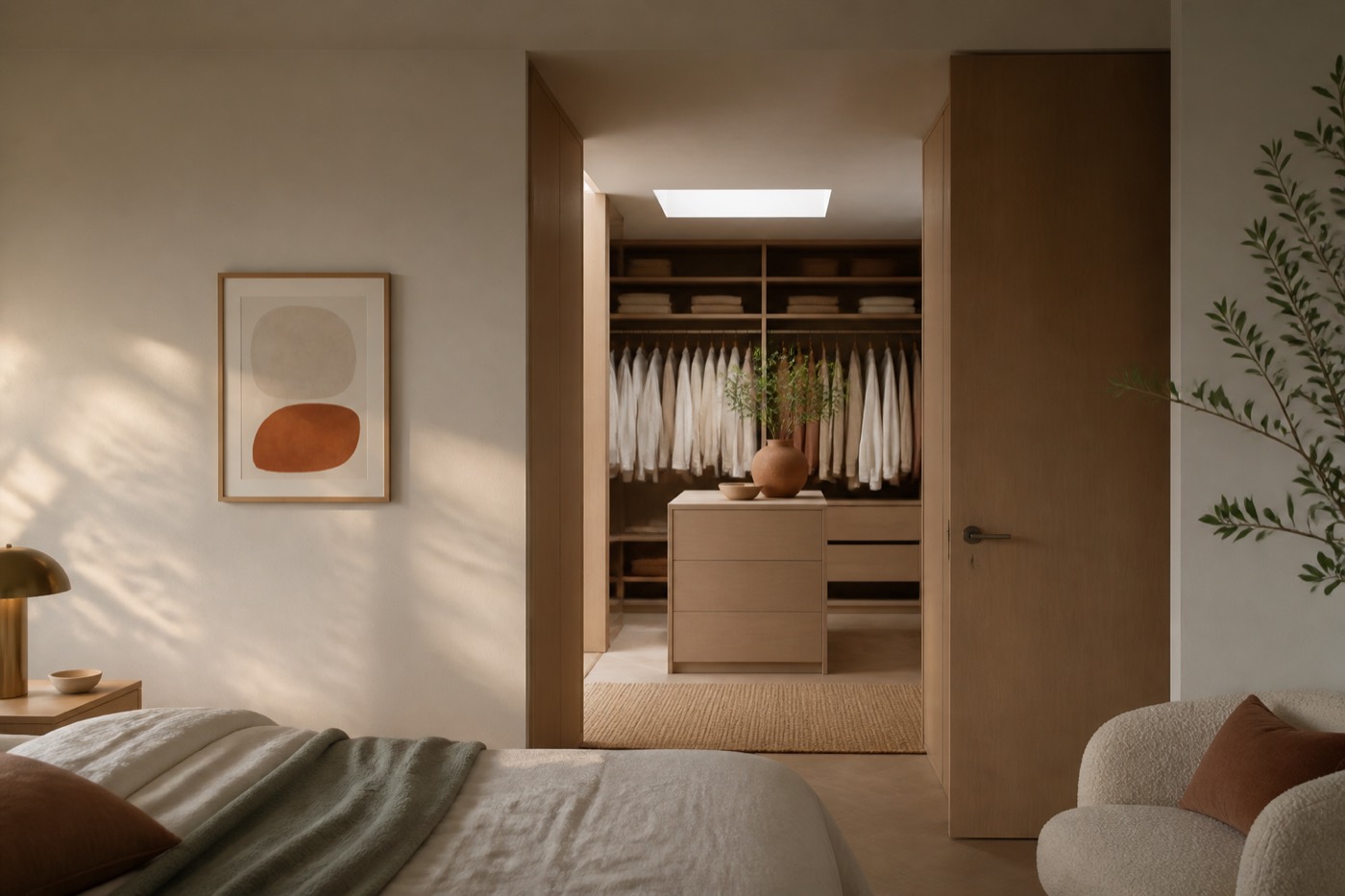 Een luxe inloopkast creëren