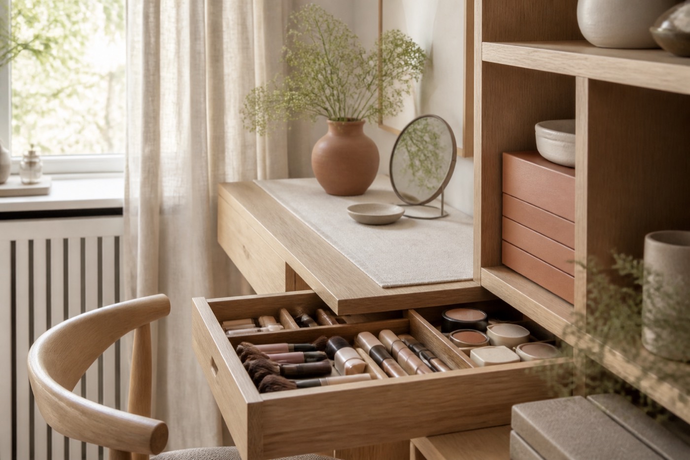 make up overzichtelijk opbergen