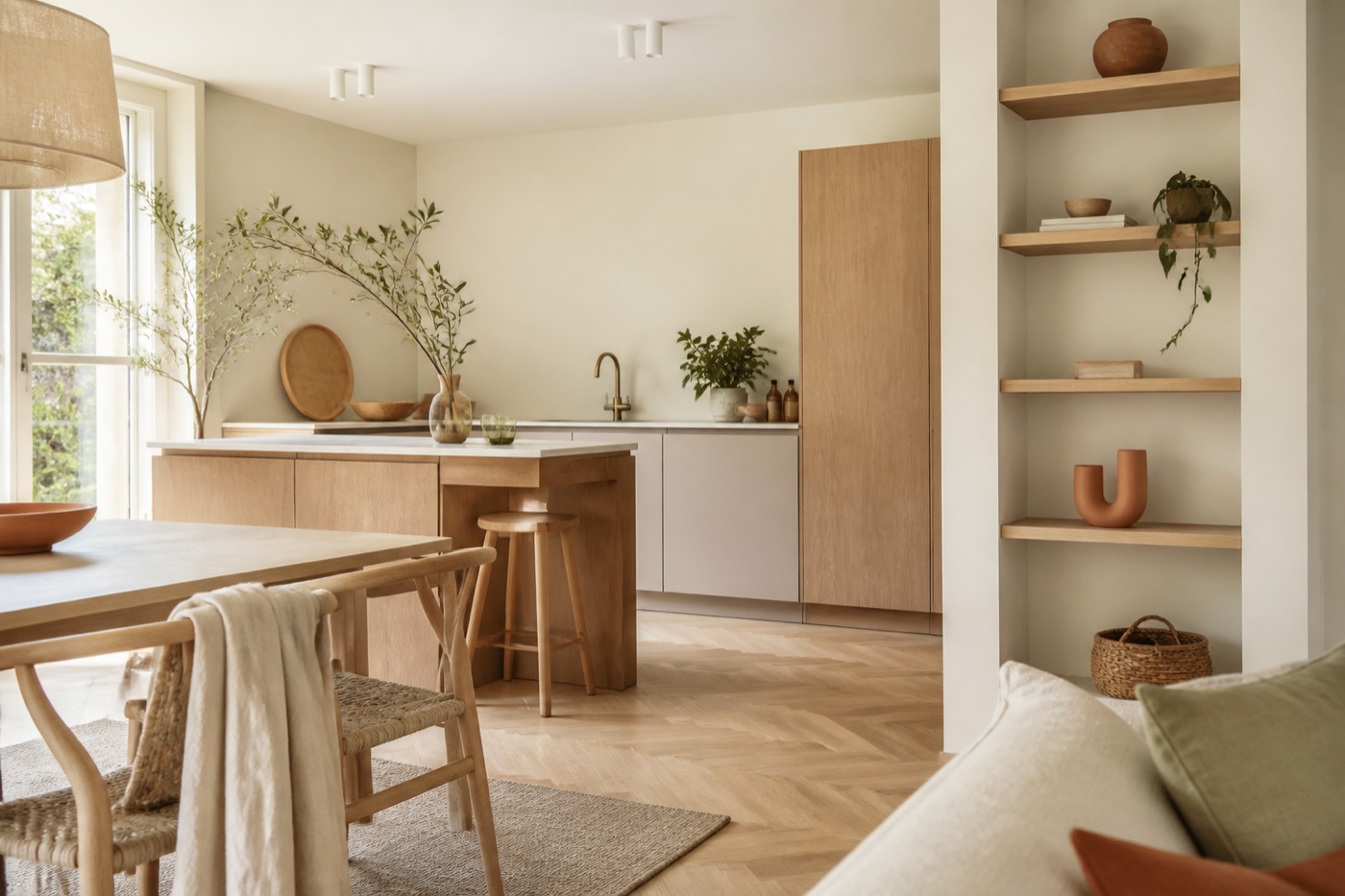 Wonen met een open keuken