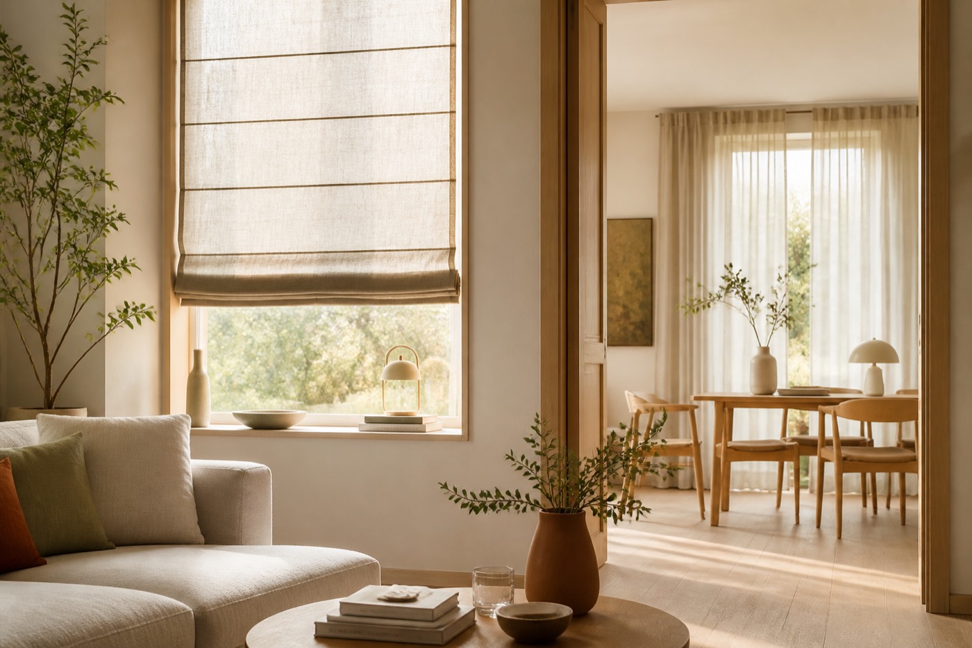 Ideeën voor raamdecoratie per kamer