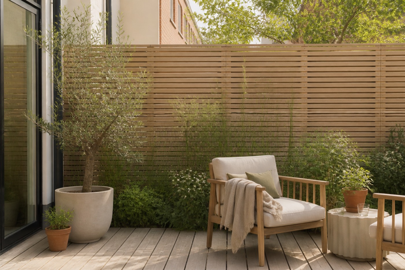 Schuttingideeën voor meer privacy in de tuin