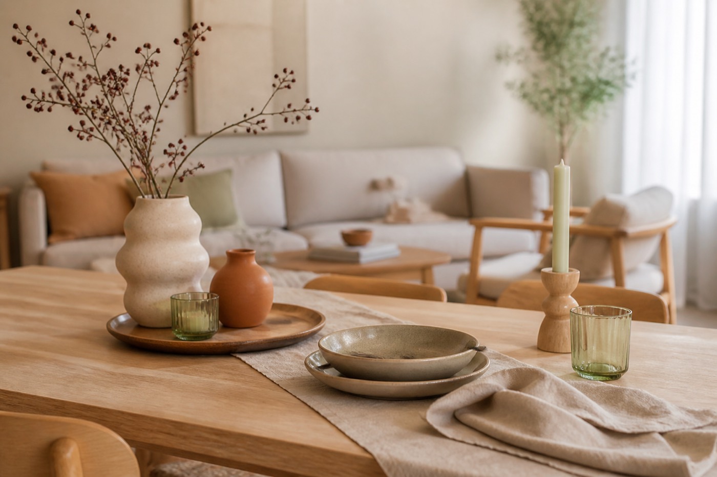 Woonaccessoires voor op tafel die de sfeer maken